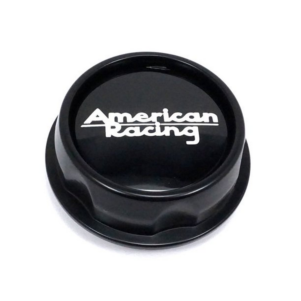 American Racing Satin Black wheel center cap, part 1515006023