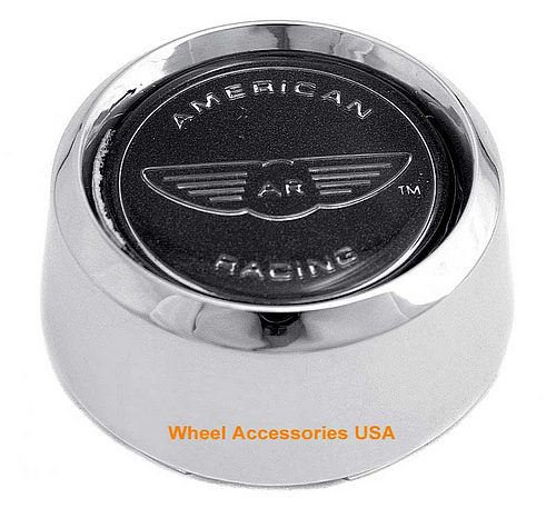 American Racing Chrome wheel center cap, part 4500100011