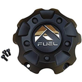 Fuel Black wheel center cap, part 1001-57B