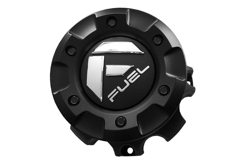 Fuel Black wheel center cap, part 1001-60B