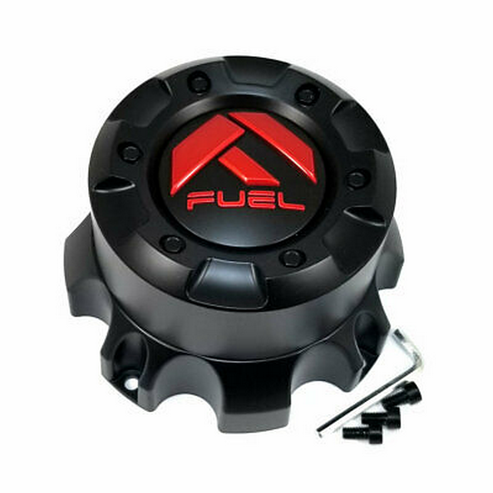 Fuel Matte Black wheel center cap, part 1001-60MBQ