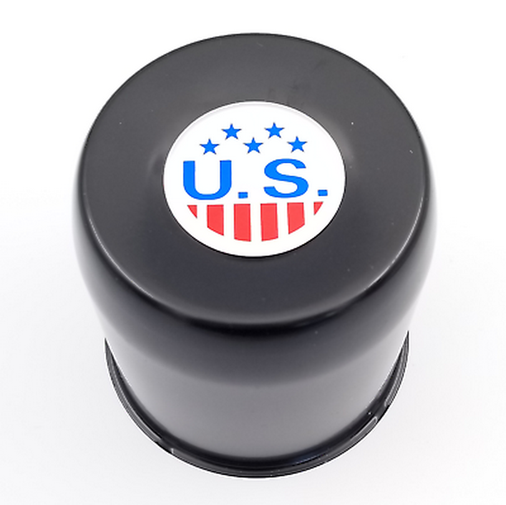 US Mag Black wheel center cap, part 1002-20-P4250-B