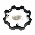 Fuel Gloss Black center cap accessory, part 1002-57GB