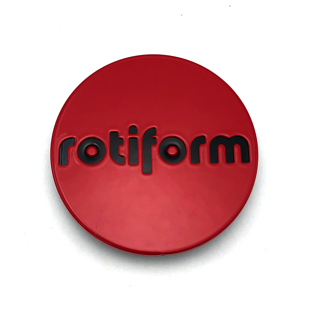 Rotiform Red wheel center cap, part 1003-40RB