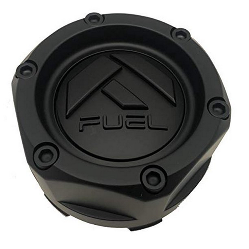 Fuel Matte Black wheel center cap, part 1003-48MBMB