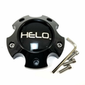 Helo Black wheel center cap, part 1079L121HE1GB-H34