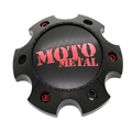 Moto Metal Red wheel center cap, part 1079L140SGBMO1RC
