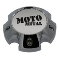 Moto Metal Chrome wheel center cap, part 1079L145AMO3CH-H42