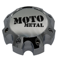 Moto Metal Chrome wheel center cap, part 1079L170MO3CH-H62
