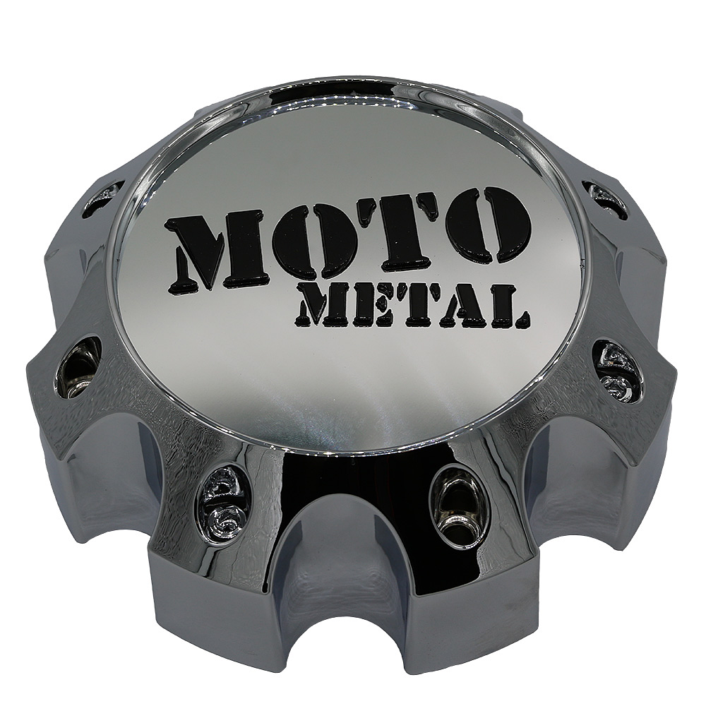 Moto Metal Chrome wheel center cap, part 1079L170MO3CH-H62