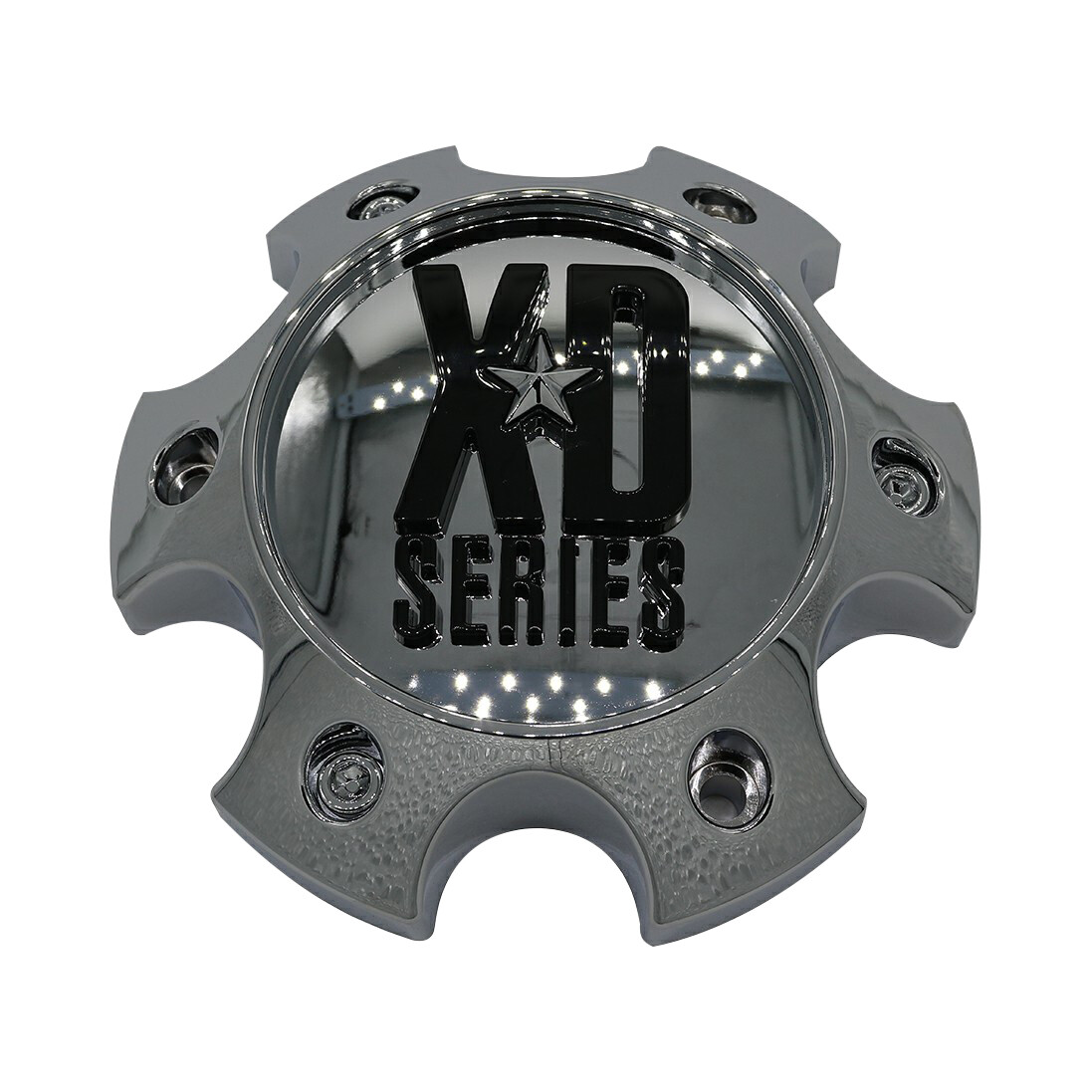 XD Chrome wheel center cap, part 1079L1401CH1-H34