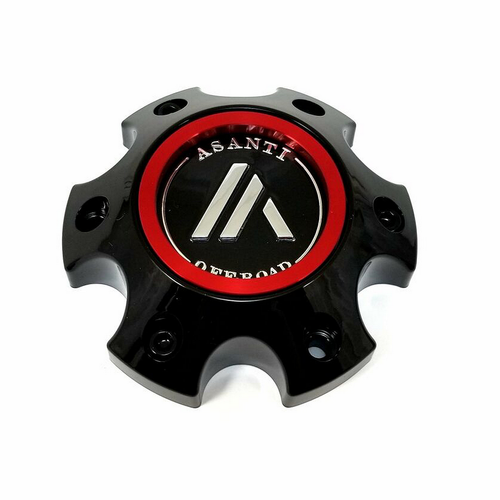 Asanti Off Road Gloss Black wheel center cap, part 130L1206GB-H34