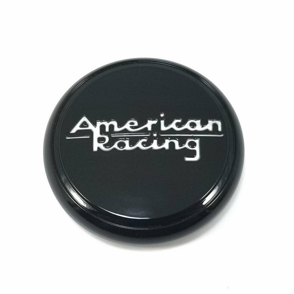 American Racing Gloss Black wheel center cap, part 1511S11