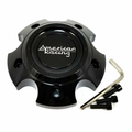 American Racing Gloss Black wheel center cap, part 1529S01