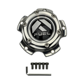 Fuel Polished Billet wheel center cap, part 1004-53-08H