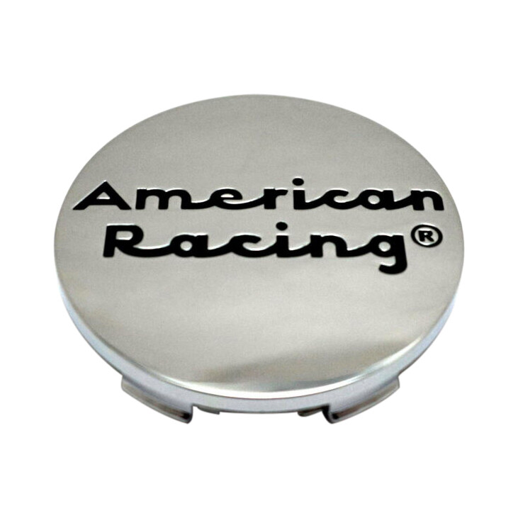 American Racing Satin Black wheel center cap, part T056K71-S3