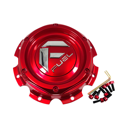 Fuel Red wheel center cap, part 1005-29GQC
