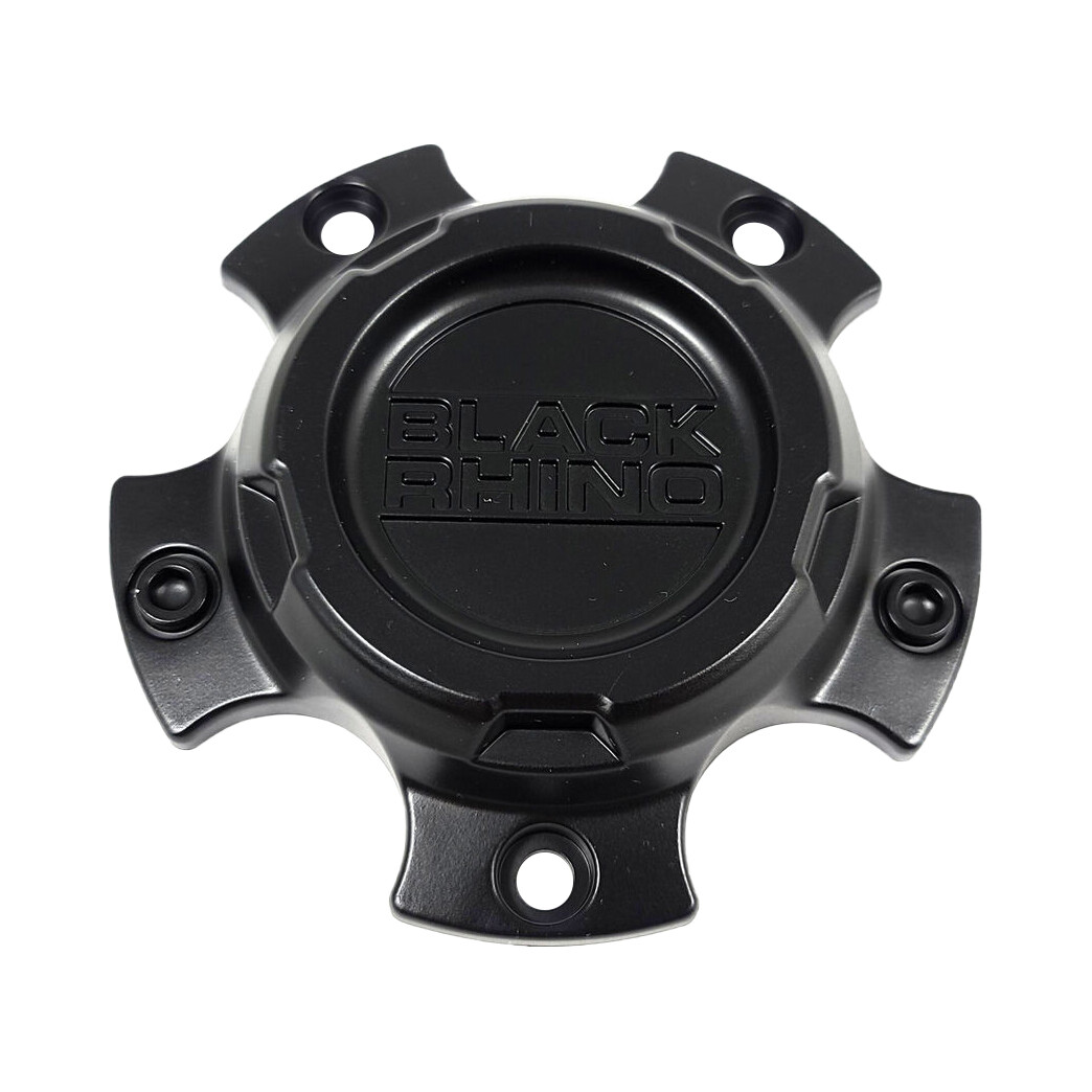 Black Rhino Hard Alloys Black wheel center cap, part CCBR55108114MB