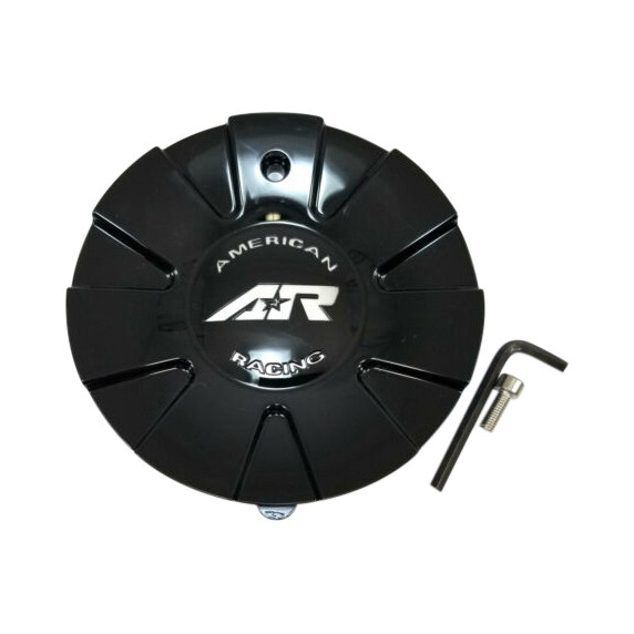 American Racing Black wheel center cap, part 70951670F1