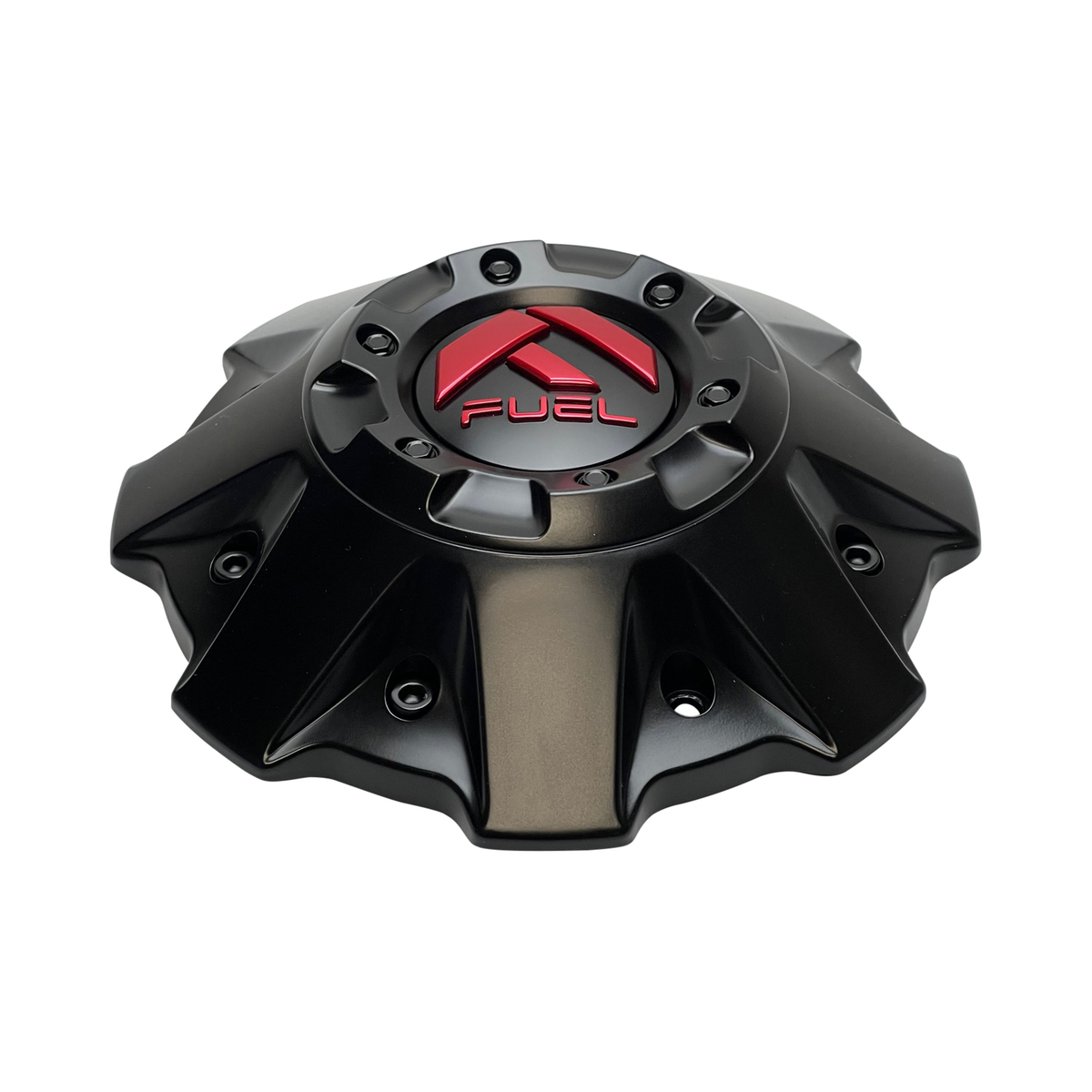 Fuel Matte Black wheel center cap, part 1001-63MBMQ