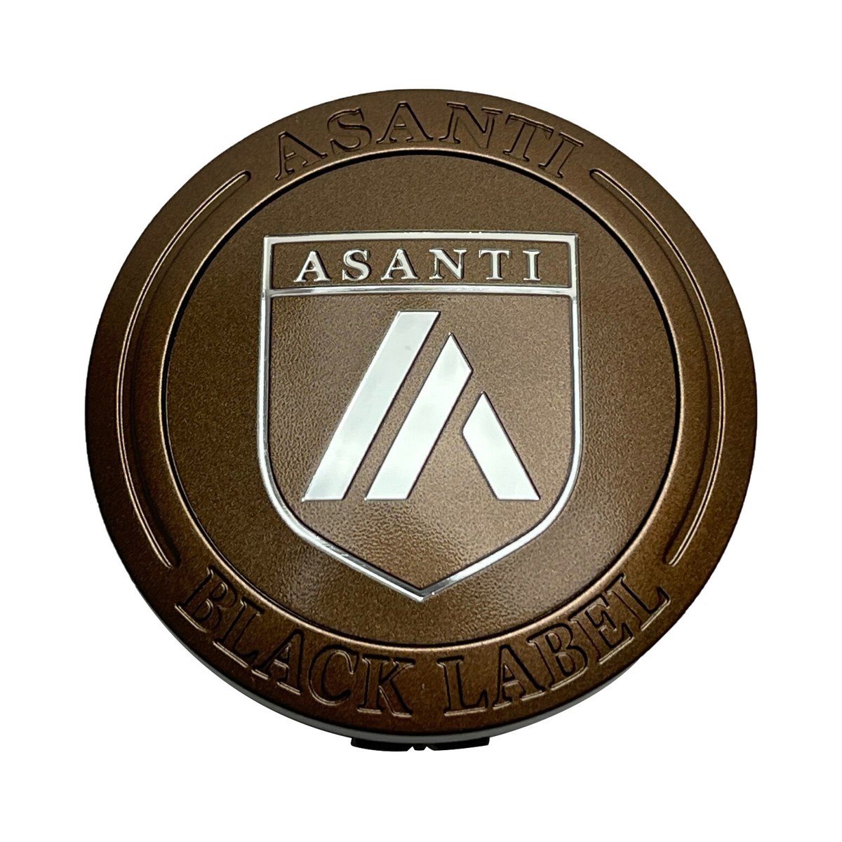 Asanti Black Bronze wheel center cap, part T157K74-S4