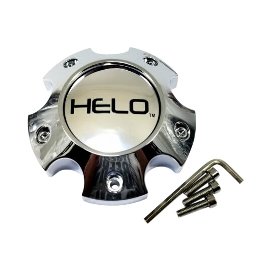 Helo Chrome wheel center cap, part 1079L133HE1CH-H39