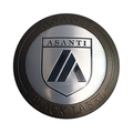 Asanti Black Bronze wheel center cap, part ABLCAP-BR