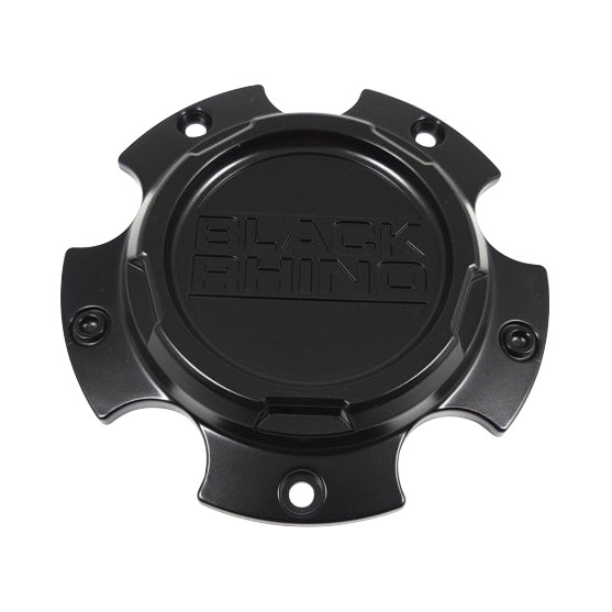 Black Rhino Hard Alloys Black wheel center cap, part CCBR55150MB