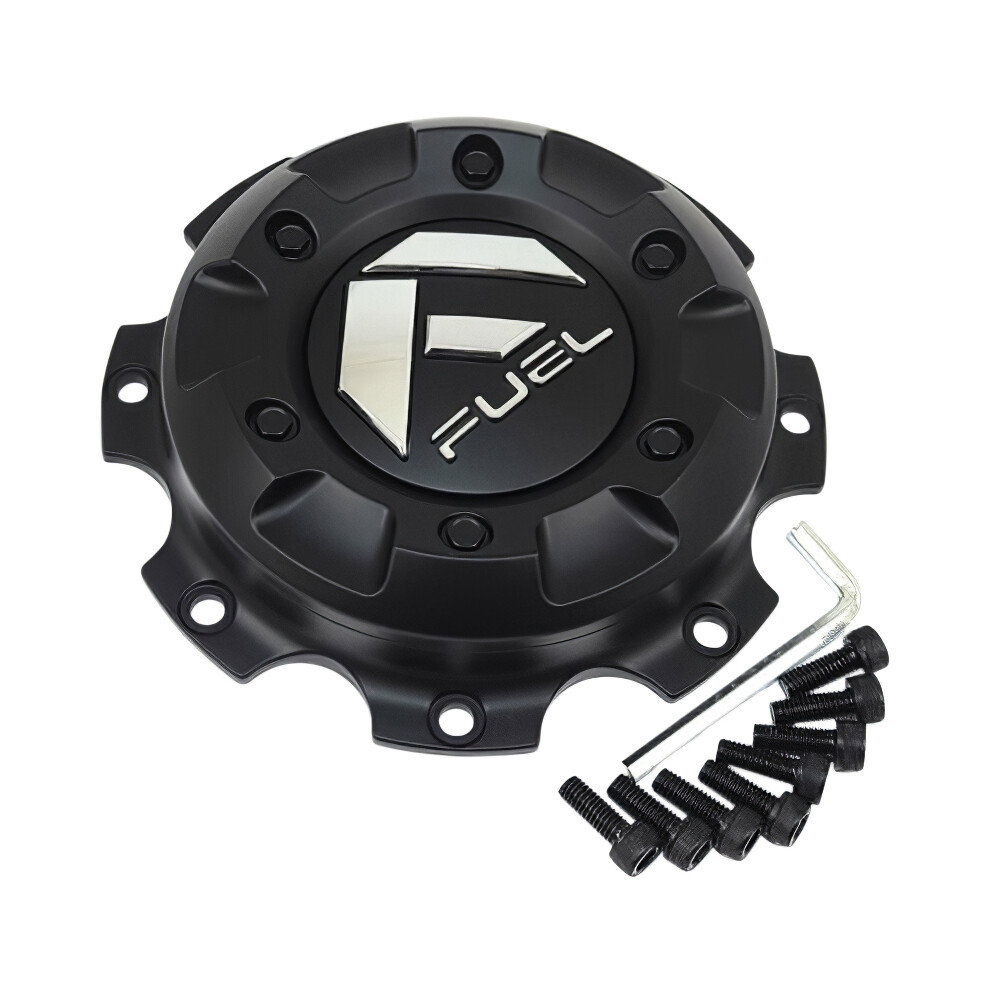 Fuel Black wheel center cap, part 1003-27MBR