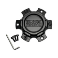 Black Rhino Hard Alloys Black wheel center cap, part CCBR56135140MB
