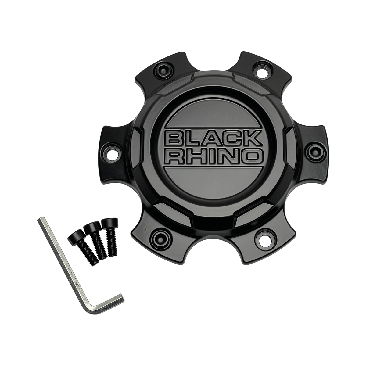 Black Rhino Hard Alloys Black wheel center cap, part CCBR56135140MB
