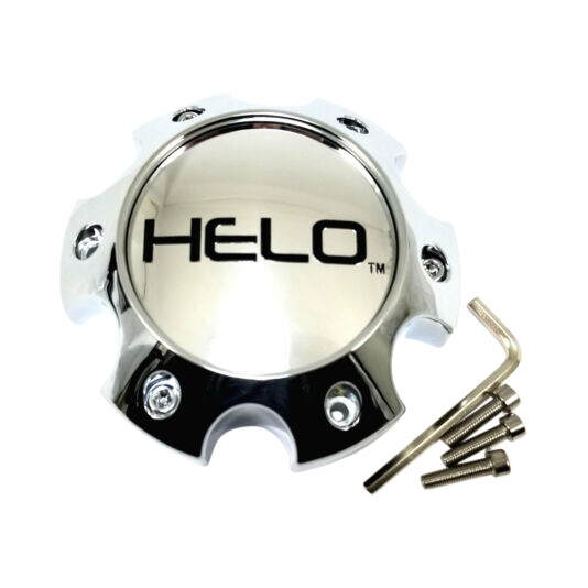 Helo Chrome wheel center cap, part 1079L145HE1CH-H42