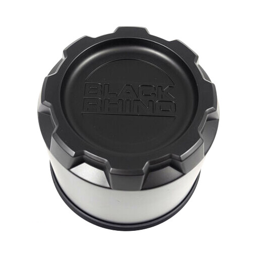 Black Rhino Hard Alloys Matte Black wheel center cap, part CCBR48165MB