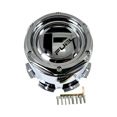 Fuel Chrome wheel center cap, part 1005-30