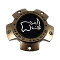 Black Rhino Hard Alloys Bronze wheel center cap, part CCBR35150MZCNC