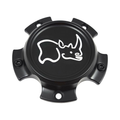 Black Rhino Hard Alloys Black wheel center cap, part CCBR65127MB
