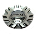 Helo Silver Machined wheel center cap, part 494L158SAL