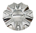 Pre-owned KMC Chrome wheel center cap, part 497L178