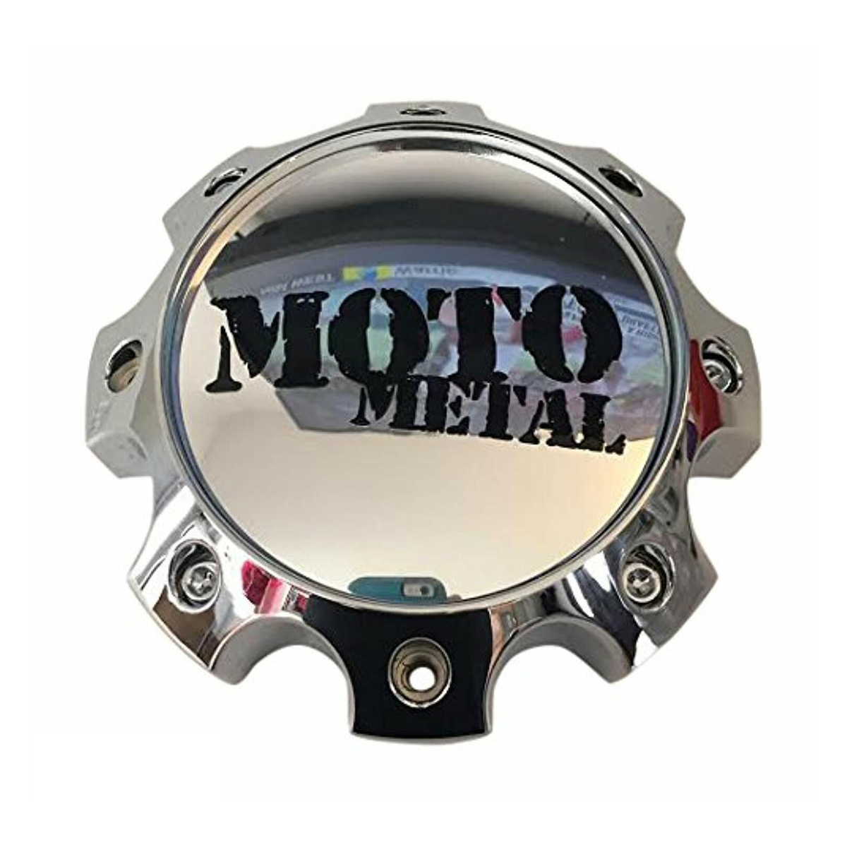 Moto Metal Chrome wheel center cap, part MO989C05