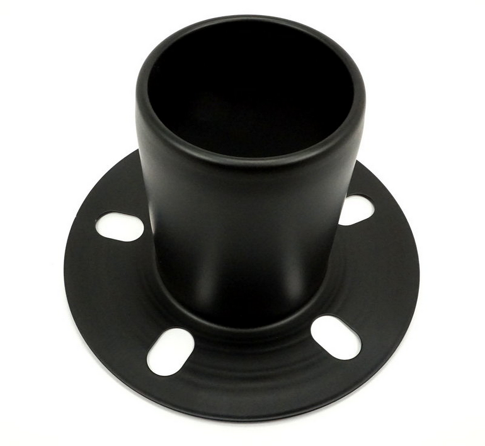 American Racing Matte Black wheel center cap, part 898015MB