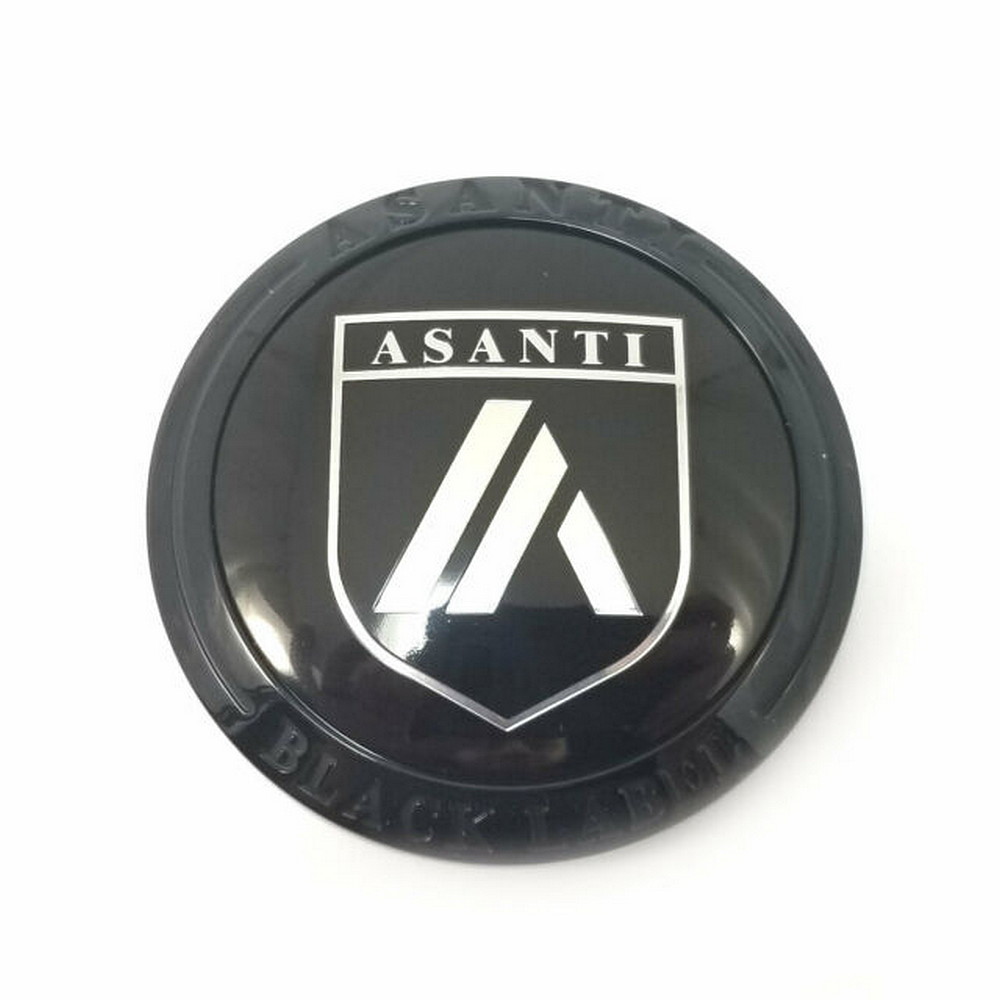 Asanti Black wheel center cap, part ABLCAP1-GB
