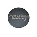American Racing Satin Black wheel center cap, part AR916CAPB-SB