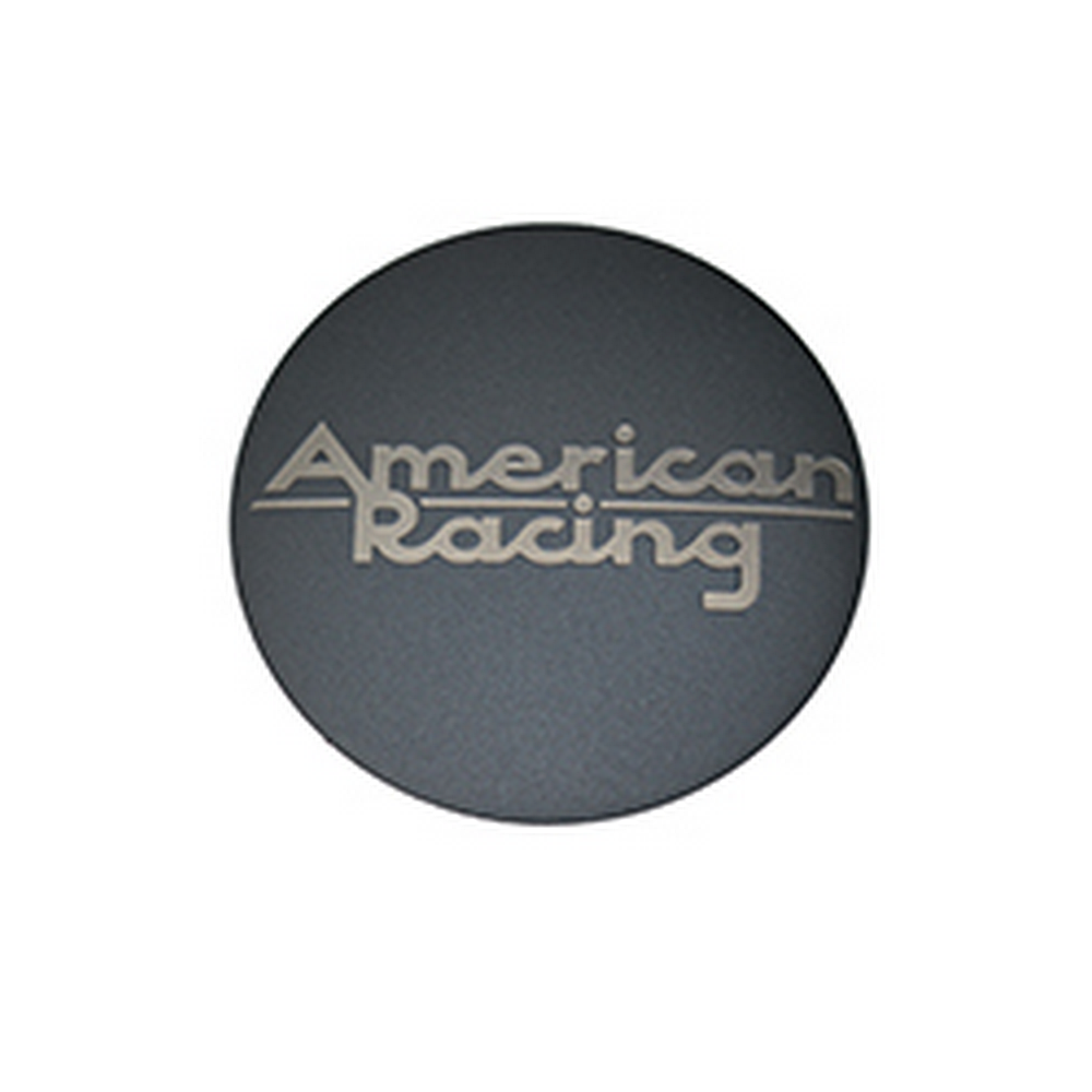 American Racing Satin Black wheel center cap, part AR916CAPB-SB