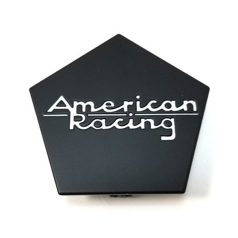 American Racing Satin Black wheel center cap, part AR922CAPB-SB