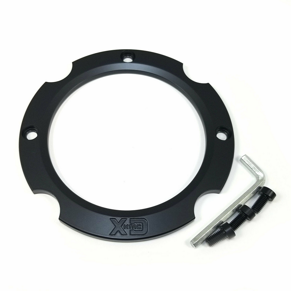 XD Powersports Satin Black wheel center cap, part CAPRING44-BLK