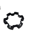 Black Rhino CCBR3SPACER6M 1-Inch Center Cap Spacer Kit | Matte Black