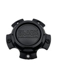 Black Rhino Hard Alloys Matte Black wheel center cap, part CCBR55127MB