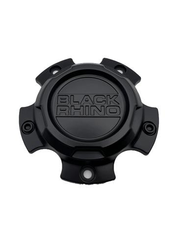 Black Rhino Hard Alloys Matte Black wheel center cap, part CCBR55127MB