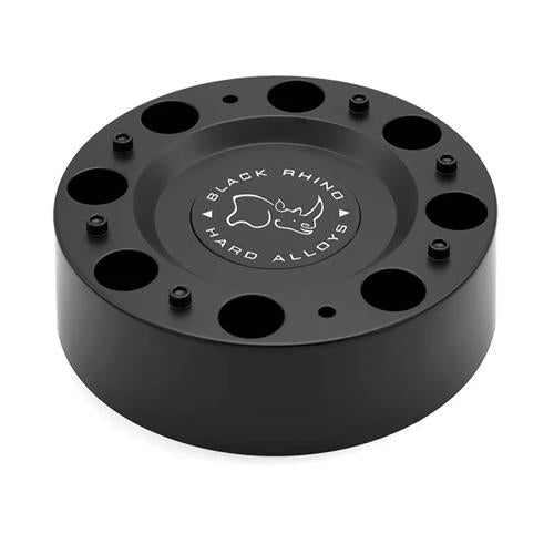 Black Rhino Hard Alloys Matte Black wheel center cap, part CCBRARM8