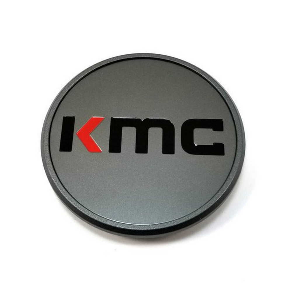 KMC Brushed wheel center cap, part KM-968-BD
